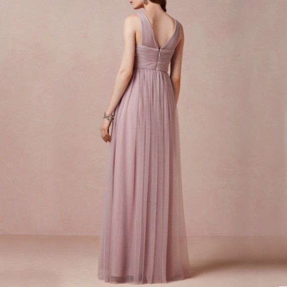 BHLDN Esme maxi dress in dusty rose - Picture 2 of 6